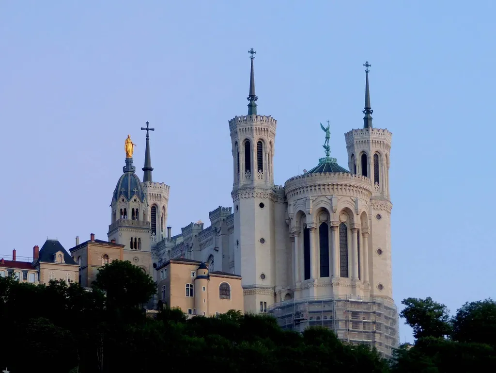 Basilique Lyon Notre-Dame De Fourvière