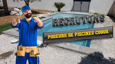 recrutement d'une equipe de pose de piscine dans le Var