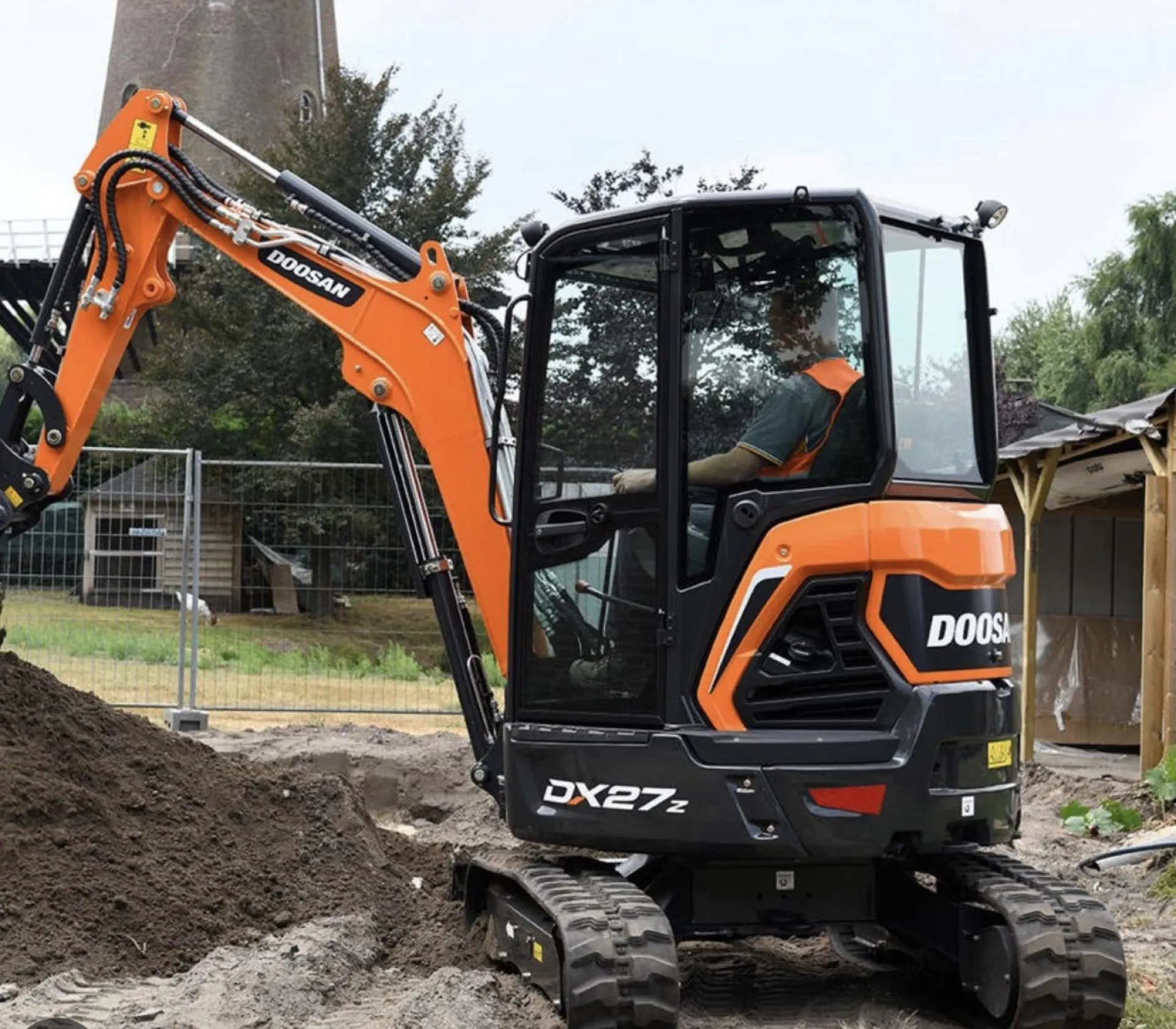 Location pelle avec chauffeur