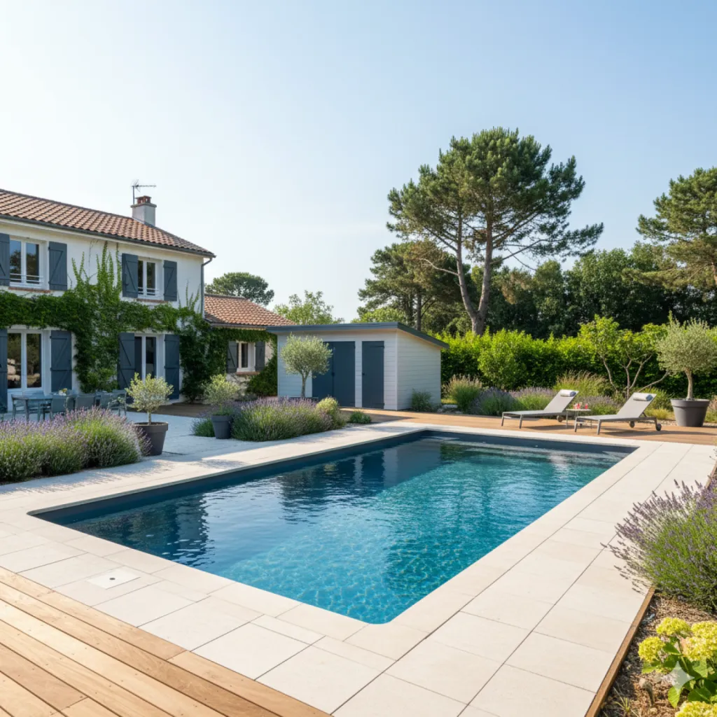 Spécialiste de la piscines coque toutes dimension du petit bassin au couloir de nage sur Mios et les alentour