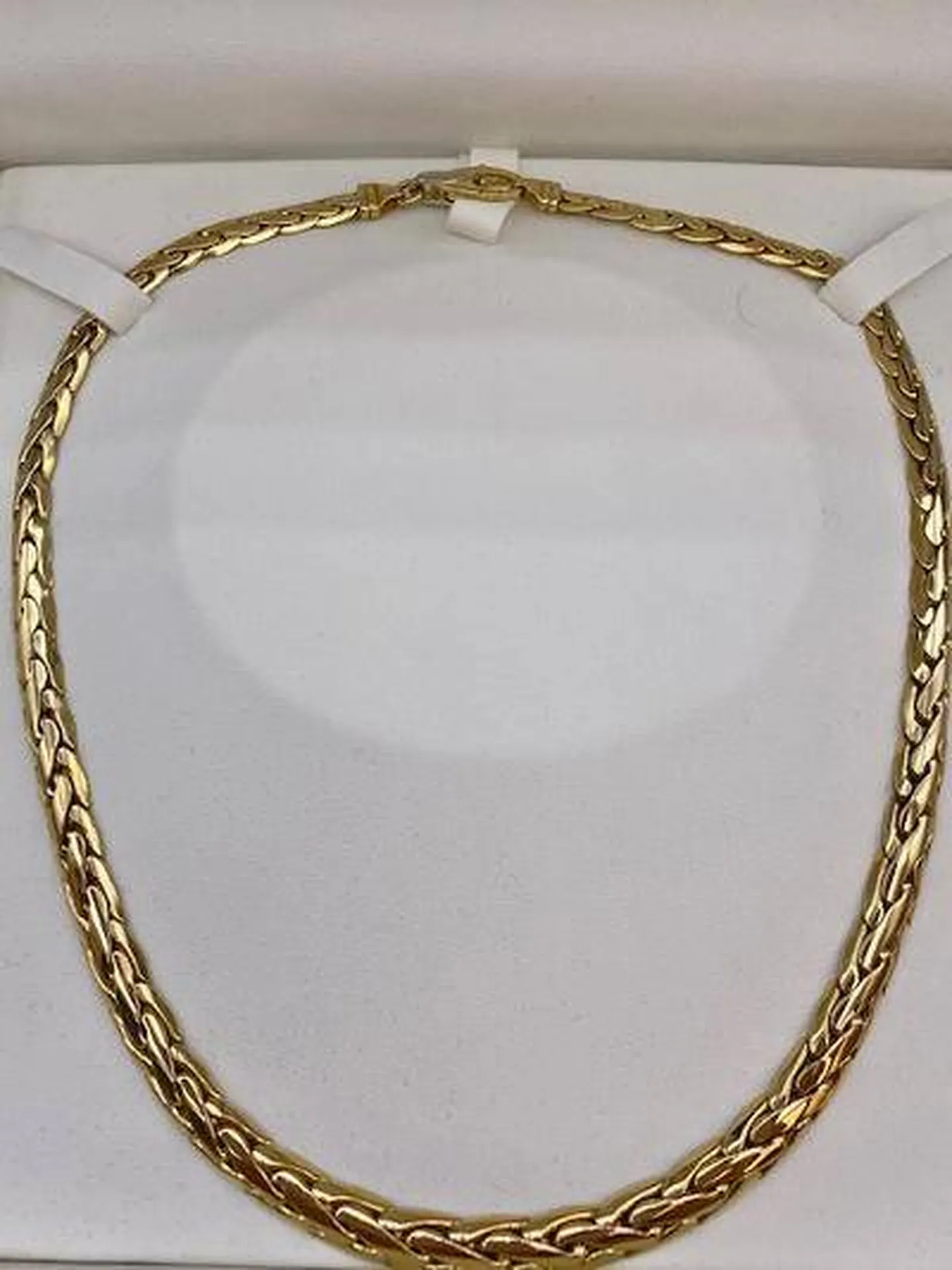 Collier en or 750/1000ème maille S occasion Or Ligne Biscarrosse Bassin d'Arcachon