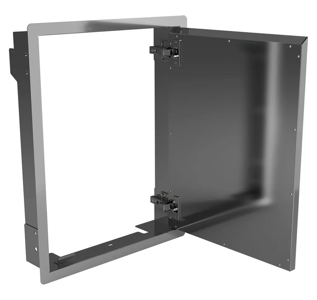 Porte simple en acier inoxydable