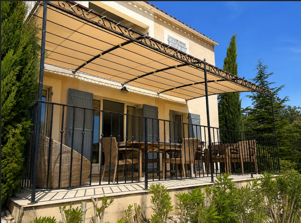 toile pergola sur mesure Luberon