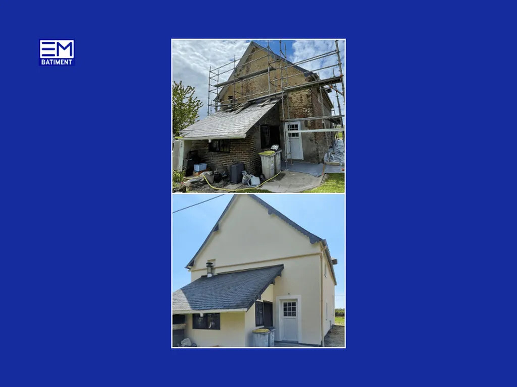 Isolation thermique par l'extérieur EM Batiment Le Havre octobre 2022