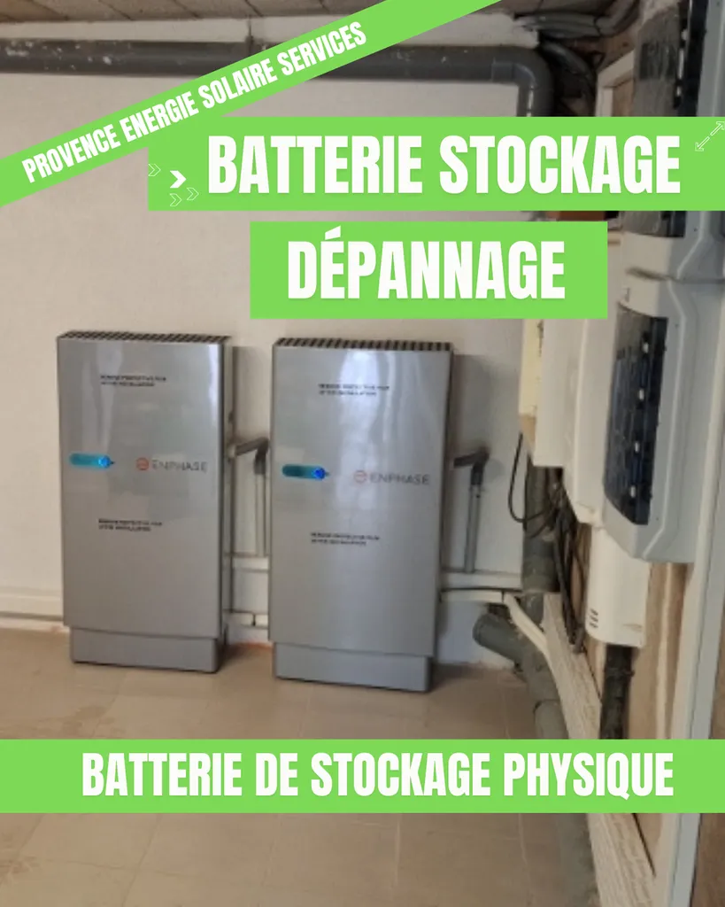 Dépannage de votre batterie de stockage physique avec Provence Energie Solaire Services à La Ciotat