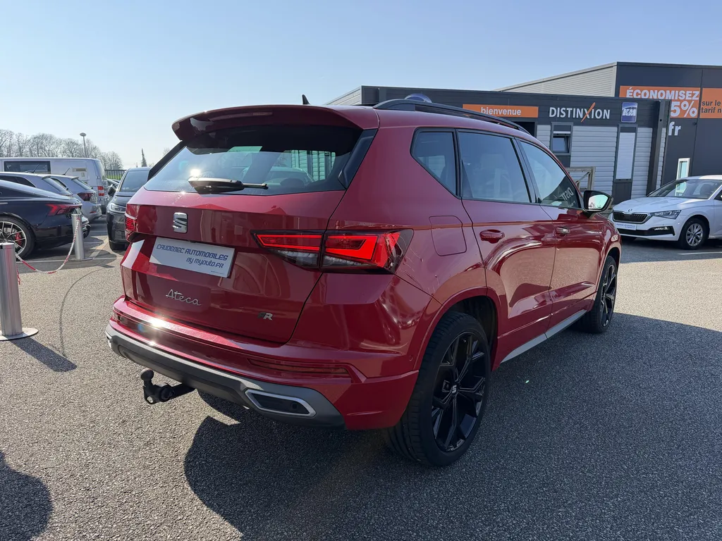 Achat SEAT Ateca d'occasion à proximité du Havre : profitez d'un SUV premium révisé et garanti chez votre concessionnaire Caudebec Automobiles