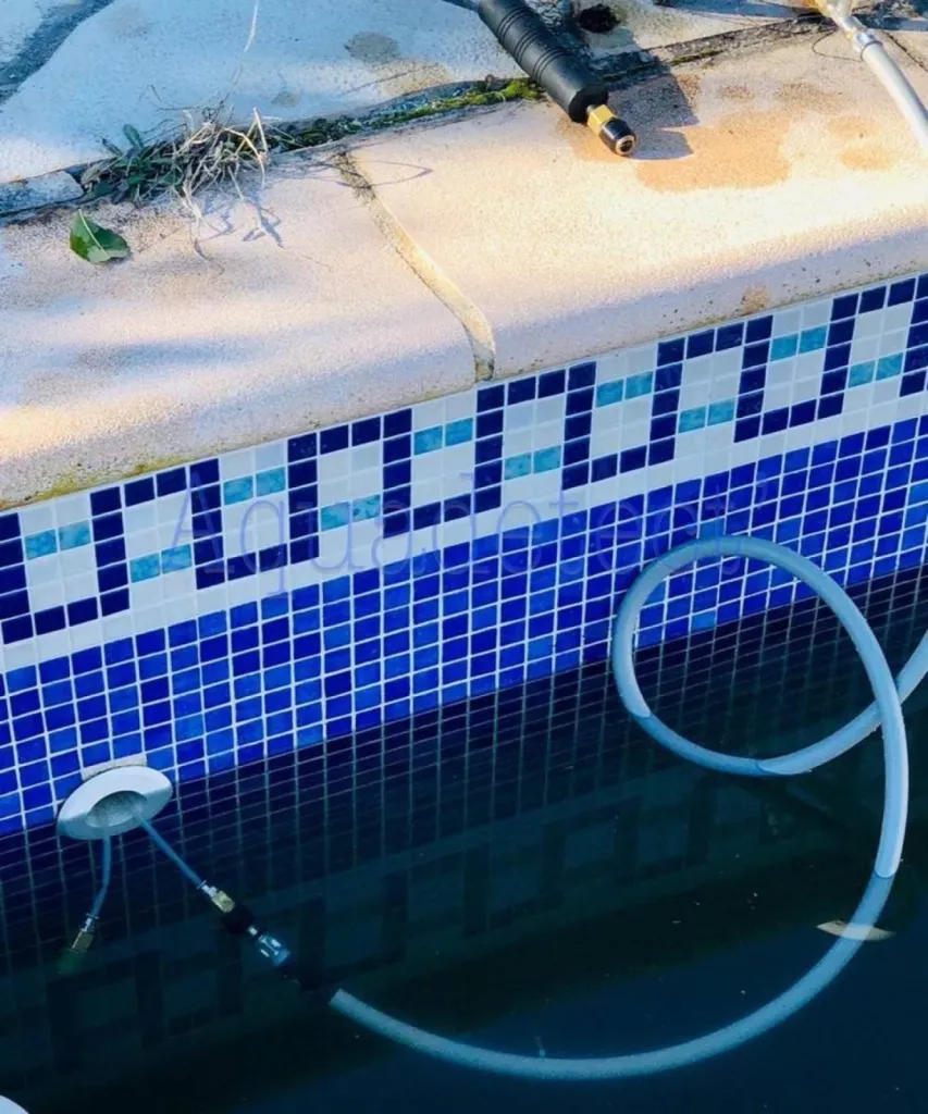 Mise en pression recherche de fuite piscine Bandol prés de Toulon