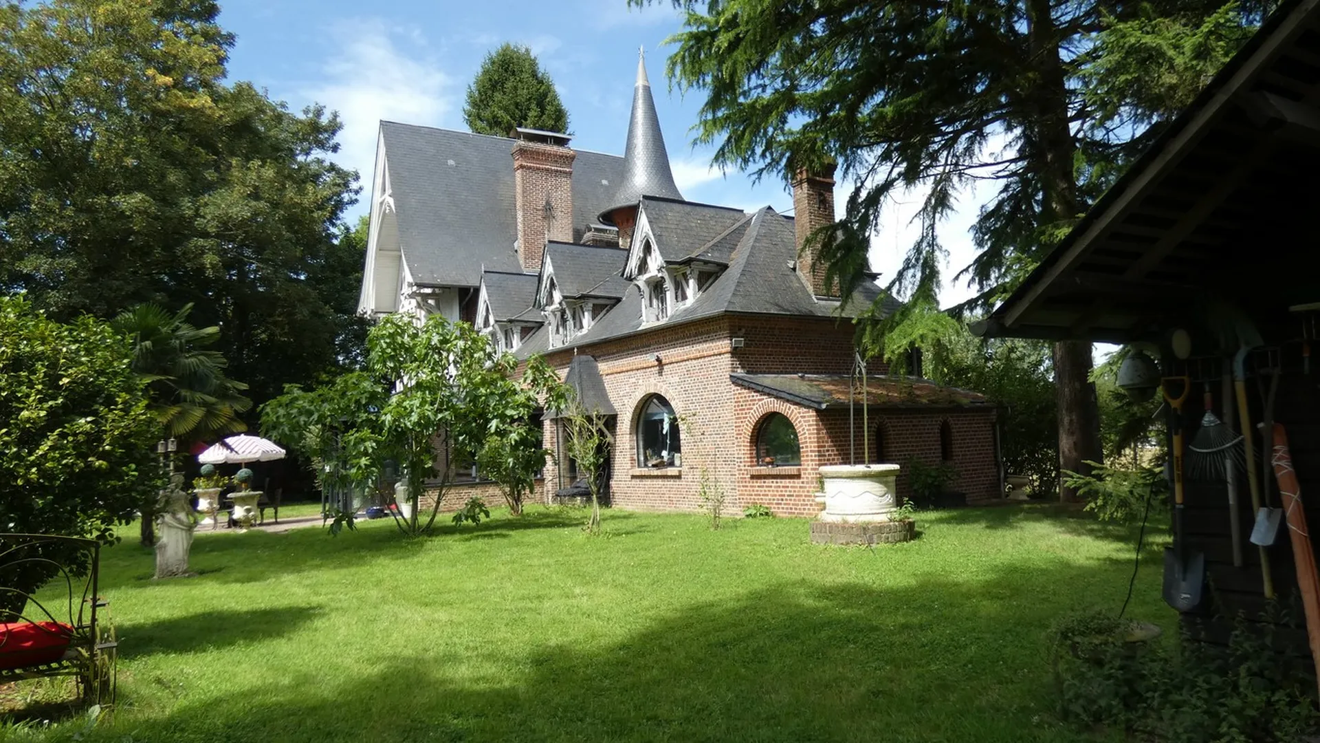 Manoir Normand du début du XX ème siècle