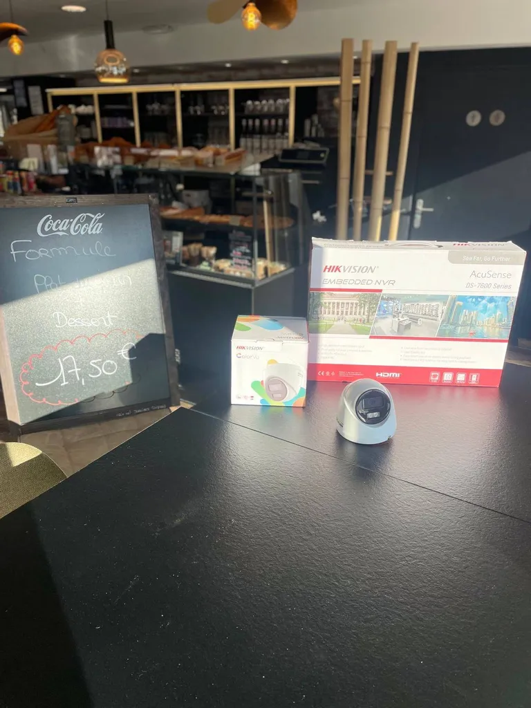 Caméra de surveillance brasserie Six-Fours