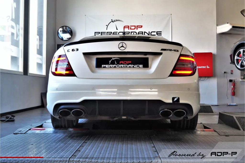 Reprogrammation moteur Montpellier - Mercedes C63 AMG 457cv - ADP Performance