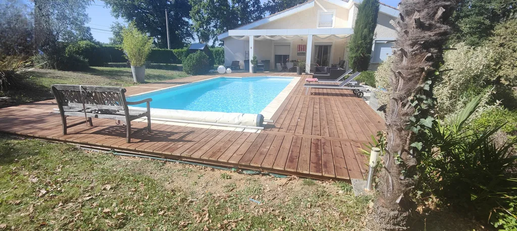 Rénovation d'une terrasse en bois PIN classe 4 à Montauban en Tarn-et-Garonne 82 Occitanie