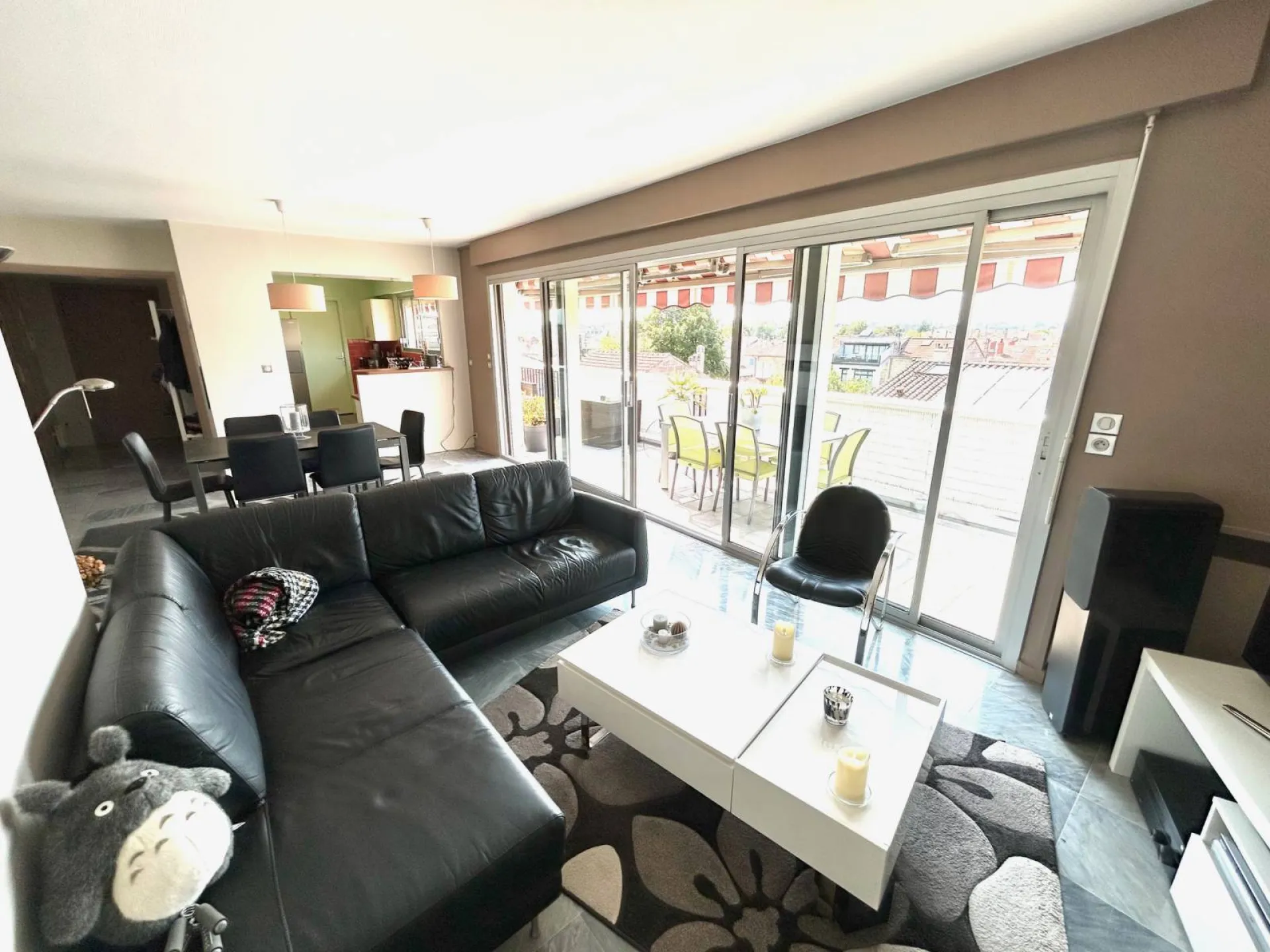 Agréable appartement T4 dernier étage avec terrasse Bordeaux Caudéran  