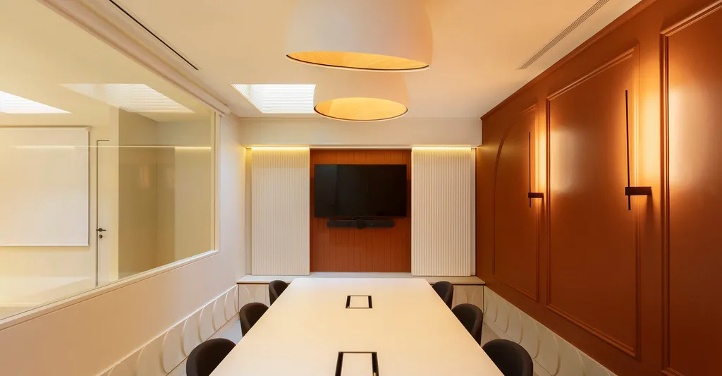 Décoration de salle de réunion et conférence