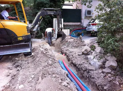 Installation de pompe de relevage automatique vers Toulon.