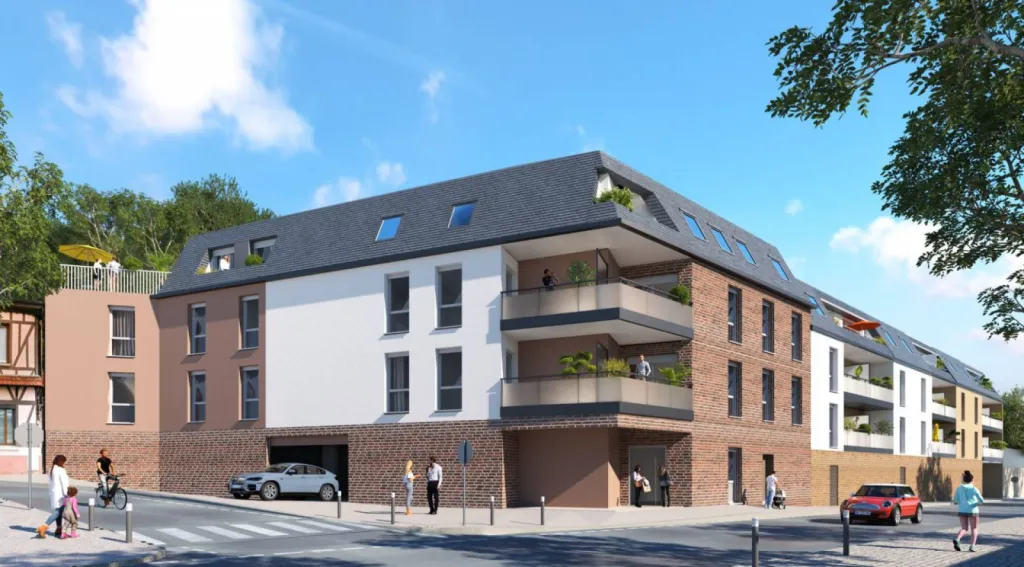 Appartement Darnétal centre avec balcon et ascenseur 