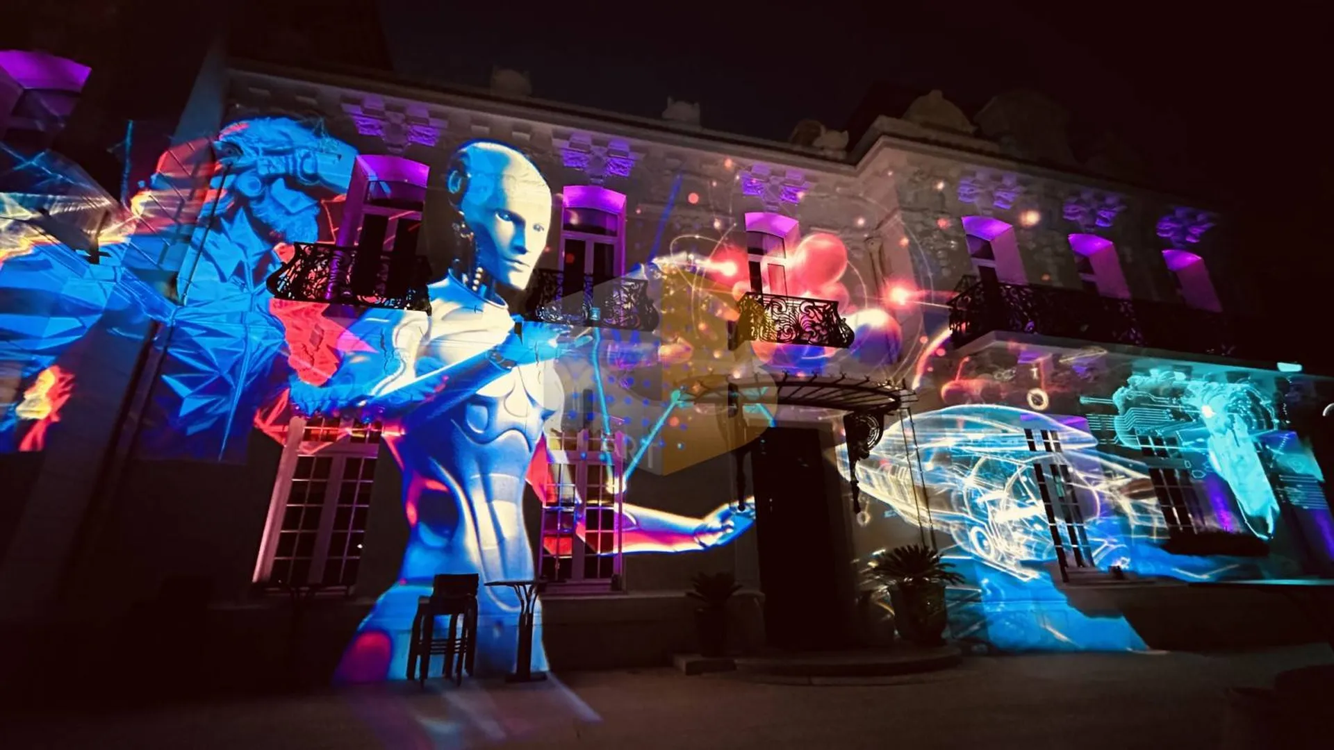 L'alternative au Mapping video grâce au mapplight pour vos évènements à Marseille
