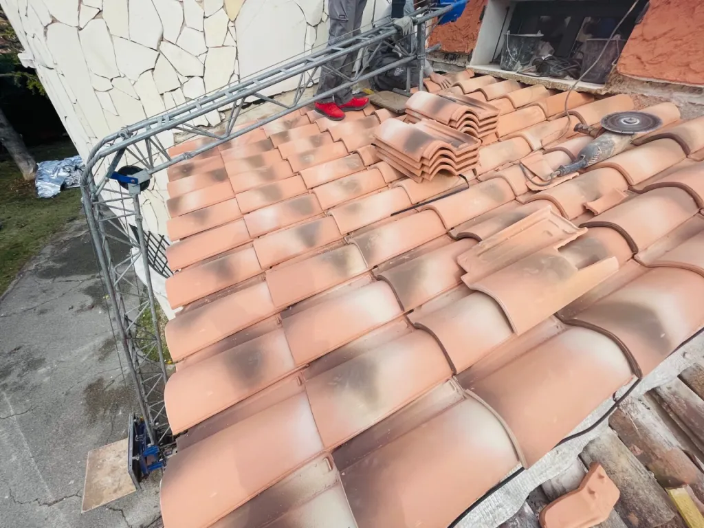 Réfection d’une toiture et isolation près de Bouc-Bel-Air.