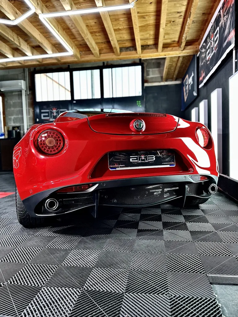 Film de protection carrosserie PPF Lyon DETAILING ouest lyonnais Alfa Roméo 4C