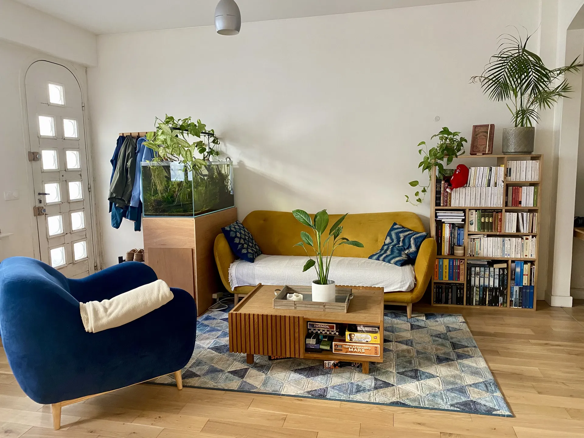 séjour agréable Location plein centre du Vesinet par HELIX immobilier 