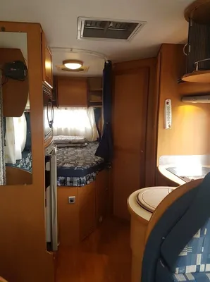 RETIRE DU PARC CAMPING CAR PROFILE CI RIVIERA 55P  4 COUCHAGES