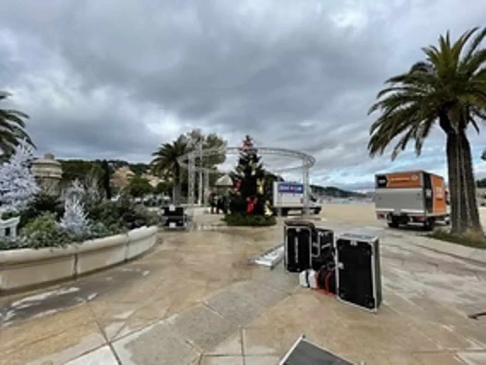 CERCLE STRUCTURE TRIO 8M HAUTEUR 4M