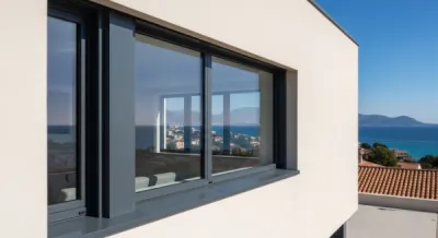 Fenêtres aluminium ouvrants cachés avec rupture de pont thermique à Sainte-Maxime