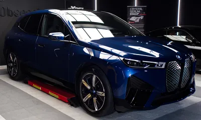 BMW iX protégé en Full PPF intégral à Vannes