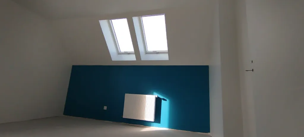 maison neuve, peinture pistolet airless, murs de décorations en couleur entre RAMBOUILLETet PARIS