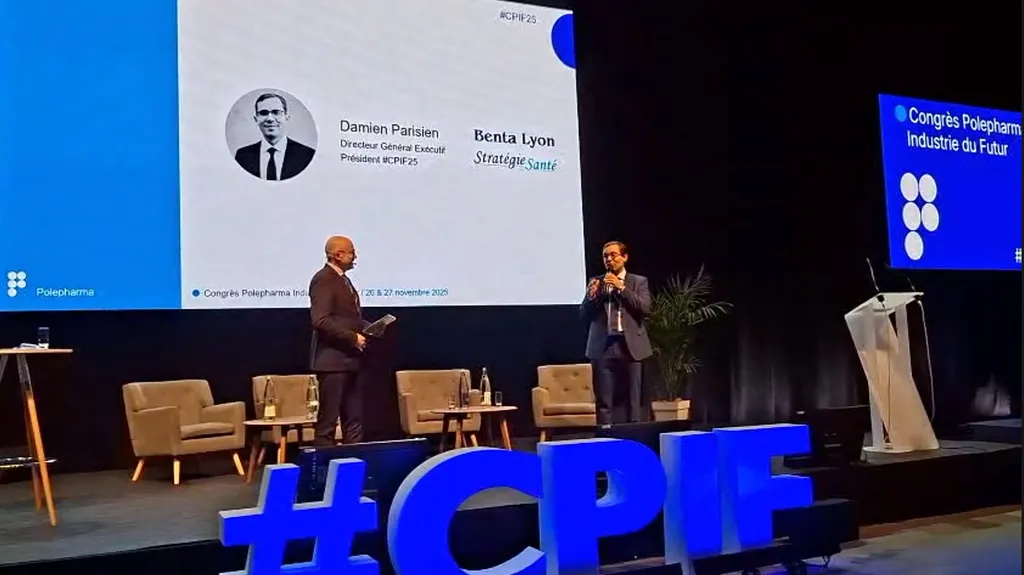 Damien Parisien préside la 8e édition du congrès Polepharma à Chartres