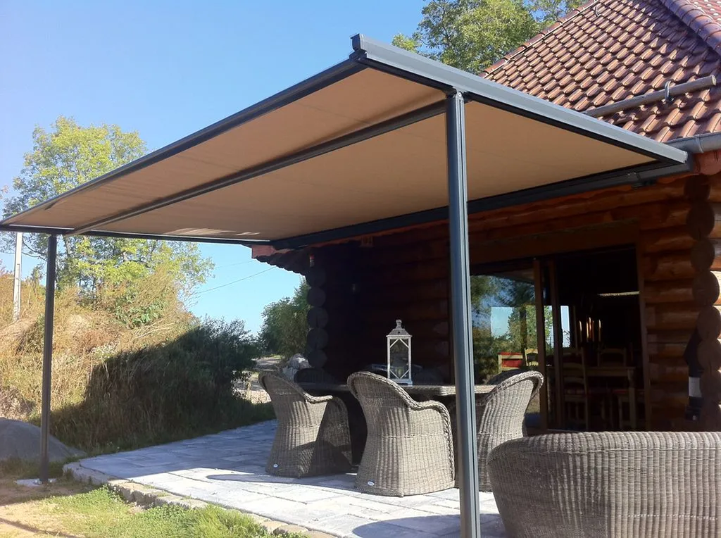 pergola à toile enroulable, sur mersure, Leognan, qualité, meilleure offre