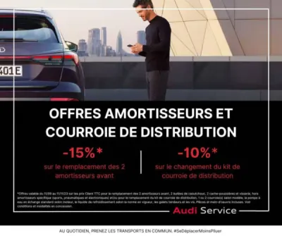 Offres promotionnelles service après-vente Audi !