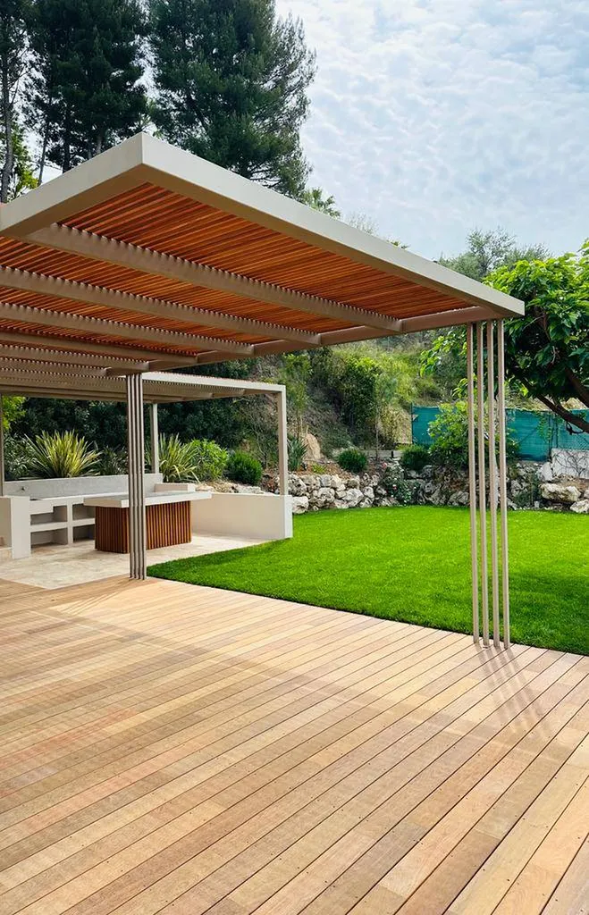 terrasse couverte sur mesure nice