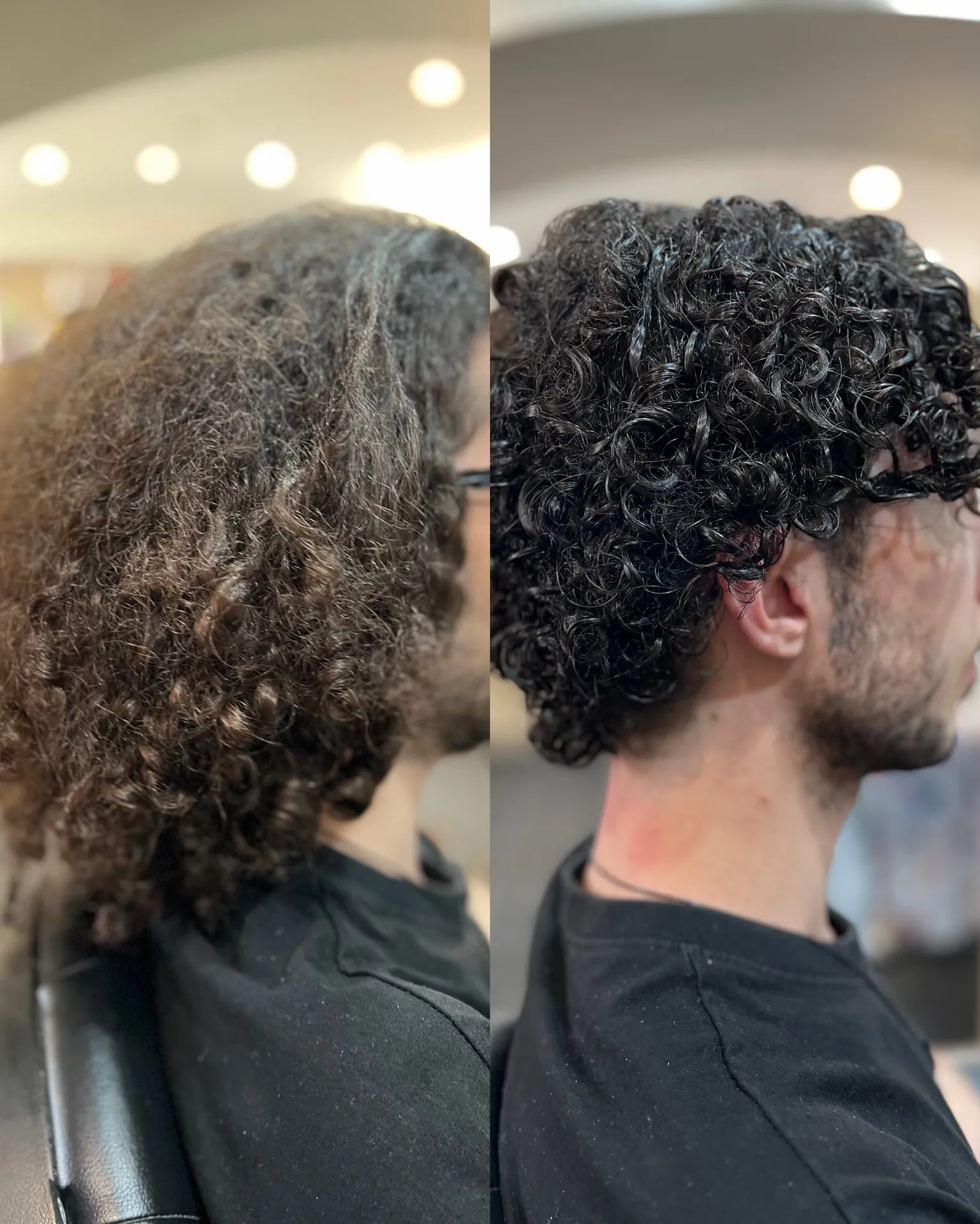 coupe curly spéciale homme 
