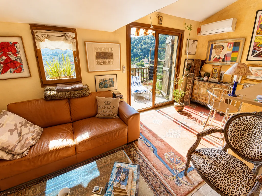 viager occupé appartement avec terrasse proche nice