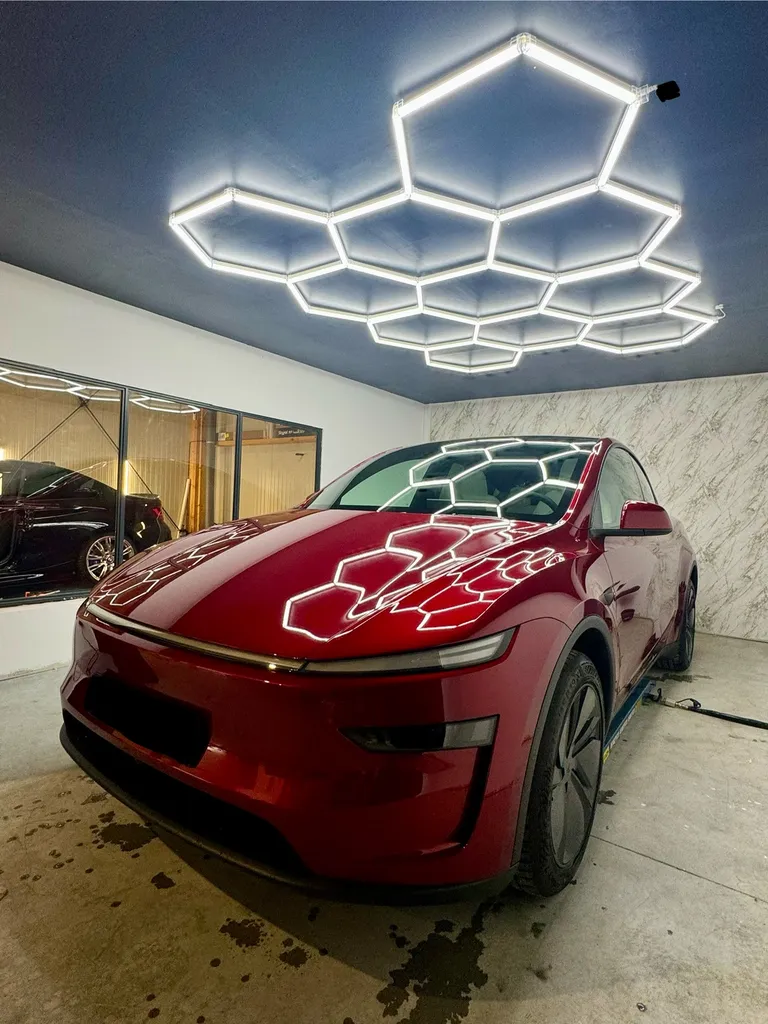 PPF Complet Tesla Model Y Juniper Rouge invisible