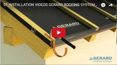 Vidéo 1 pour la pose des supports des tuiles GERARD