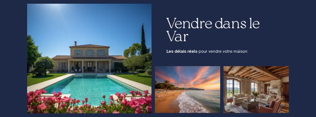 Combien de temps faut-il pour vendre un bien dans le Var ? 