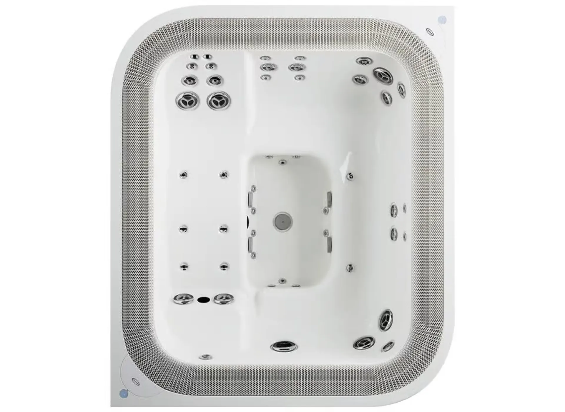 Spa 5-6 places Virtus Pro™ Jacuzzi® : spa à débordement avec filtre à sable intégré