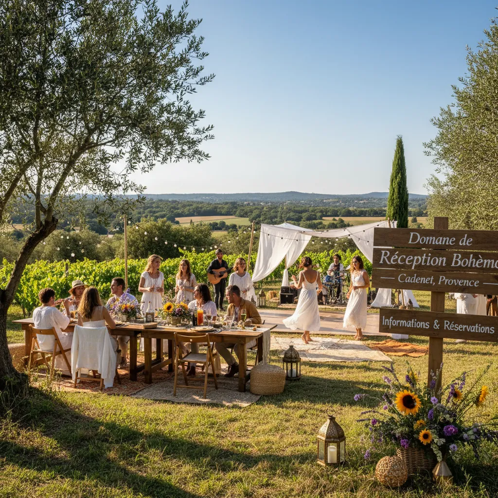 château mariage prestige Cadenet Provence