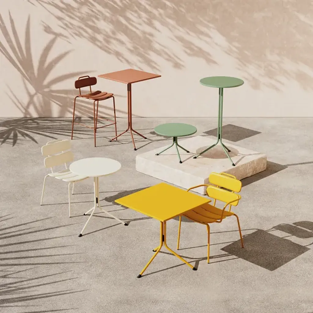 Table Doli pliante extérieur professionnel – robuste, facile à stocker & usage intensif à Marseille, Région PACA pour terrasses pro, événements et restauration