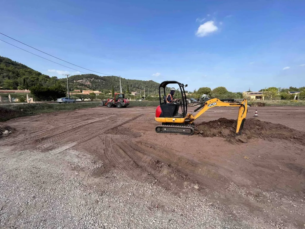 Nouveau plateau technique pour le CACES Engin de chantier R482 à Gonfaron