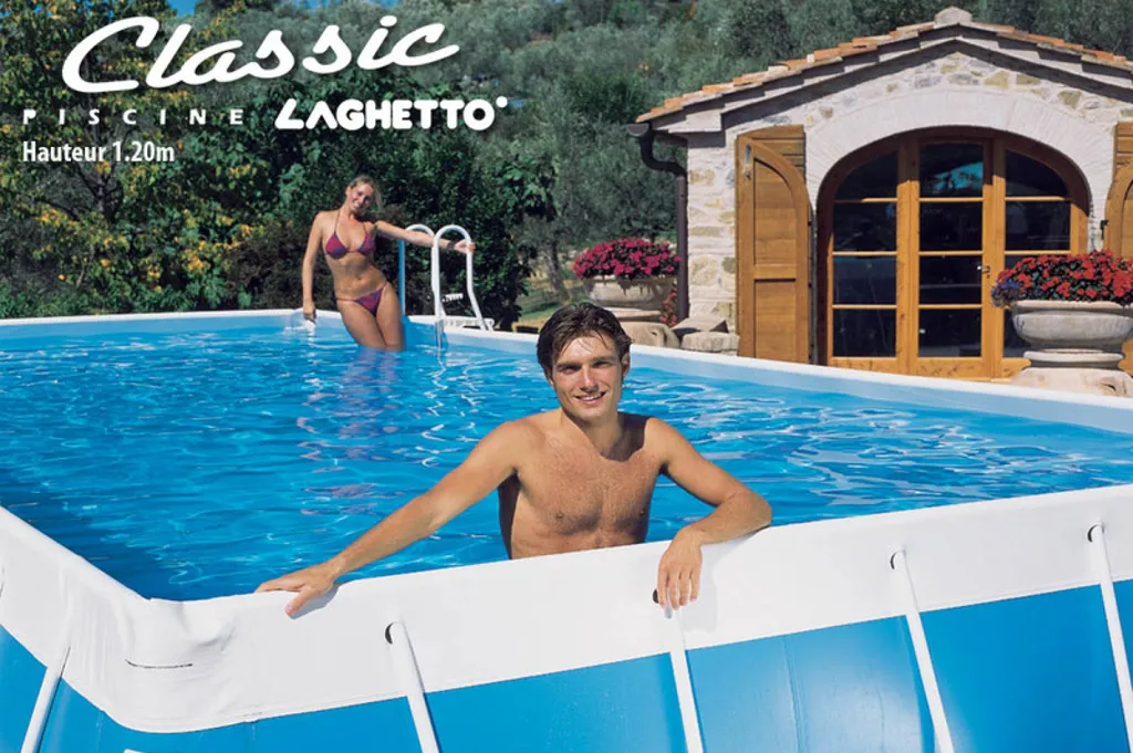 Piscine hors-sol CLASSIC 120 LAGHETTO par Aquarev'Piscines à Volx 04130
