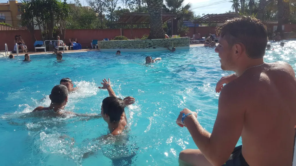 water polo au mas de la plage camping bord de plage à Vias