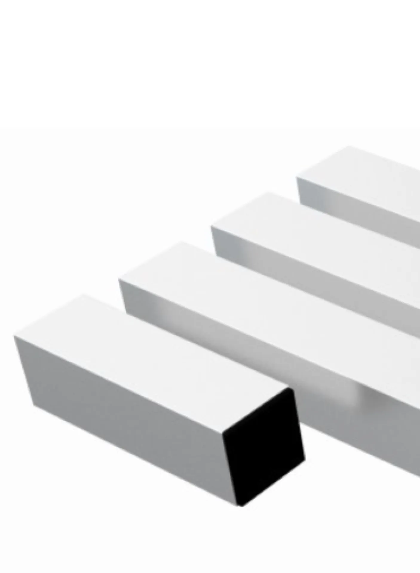 PIEDS POUR PODIUMS HAUTEUR 20 CM LOT DE 4