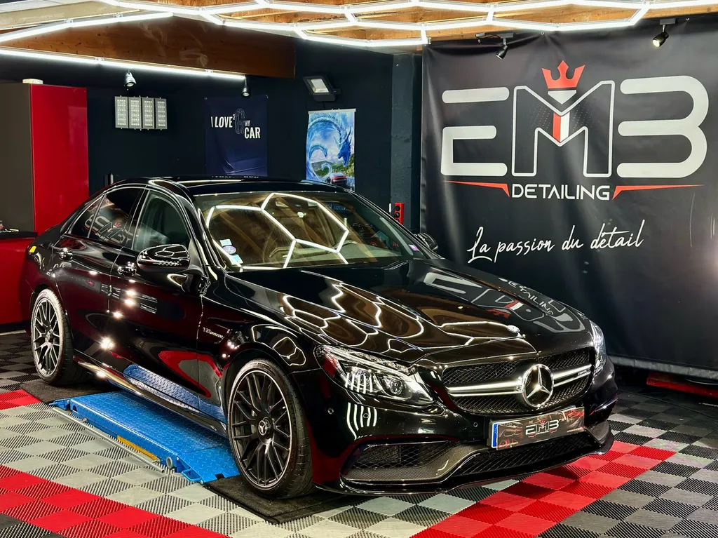 Traitement céramique Mercedes C63 AMG