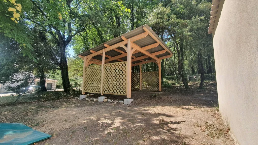 Carport bois sur mesure HYères var 83