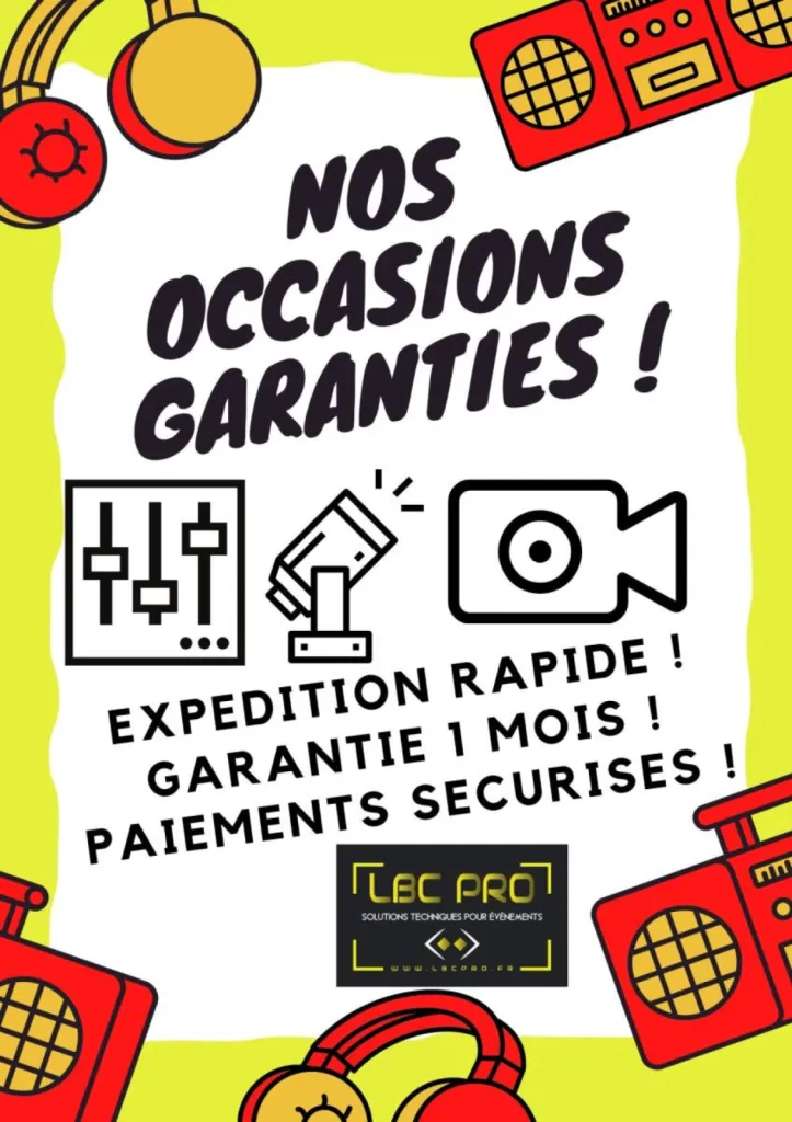 vente matériel occasion lbc pro events