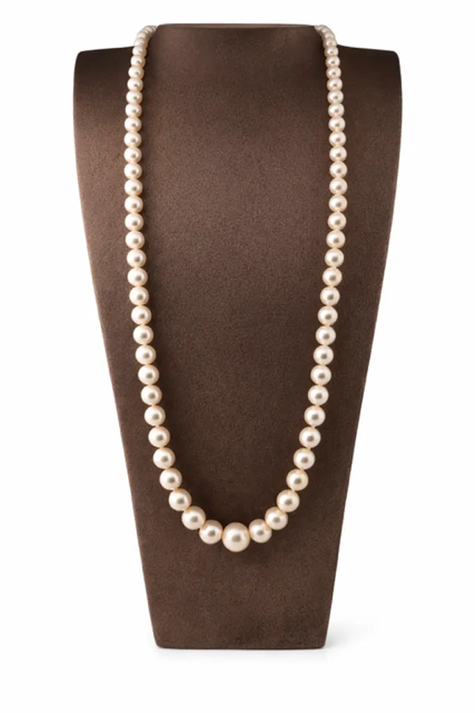 Collier perles de culture eau de mer 46 cm – Or 750 – Or Ligne à La Teste-de-Buch
