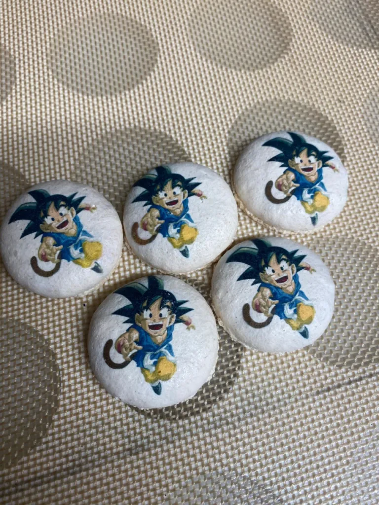 Macarons  personnalisés avec logo d'entreprise à lyon