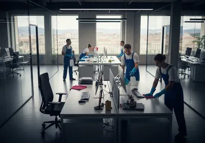 Choisir un nettoyage pour professionnels fiable et structuré pour vos bureaux et commerces situés sur Sète